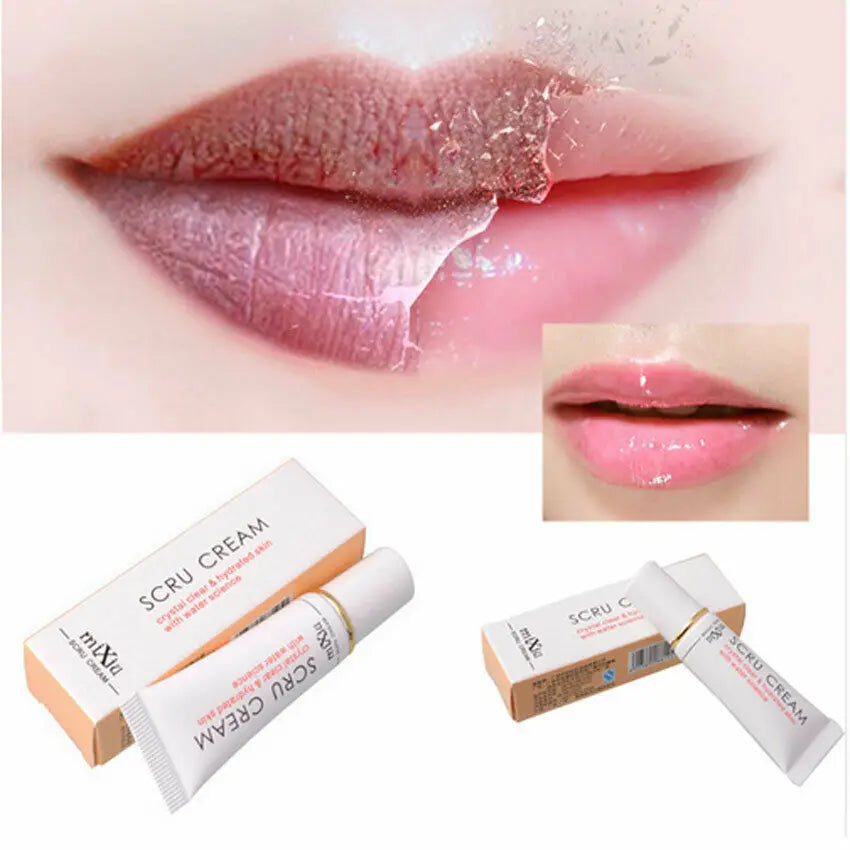 Magic Lip Lighten Scrub Dark Black Lip Removal Exfoliation Pigmentation Fade Dull Pink Lip Balm Brighten Anti-Crack Moisturizing