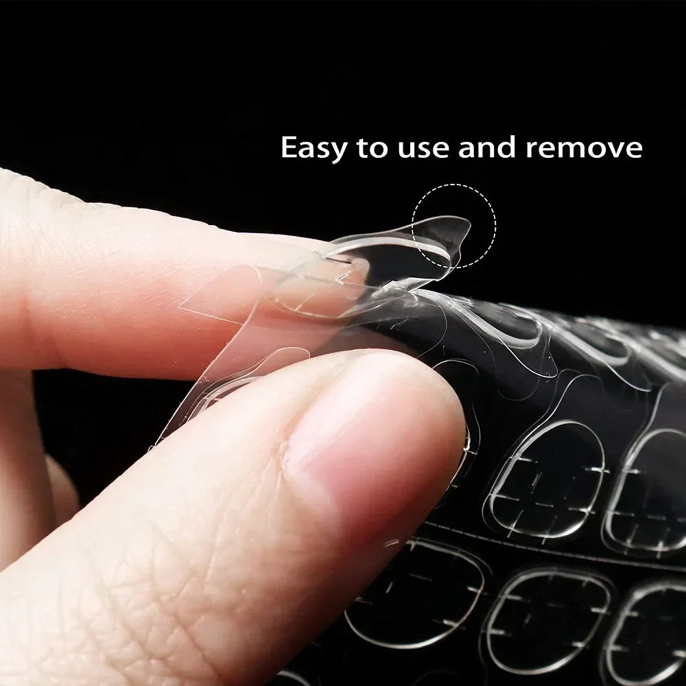 6000PCS Stick Nail Jelly Double-sided Adhesive Transparent Traceless Nail Glue Invisible Wear Nail Sheet Adhesive DIY Tools