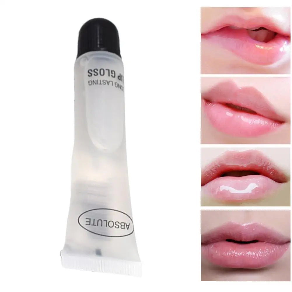 1Pc Absolute Lip Gloss Moisturizer Plumper Waterproof Long-lasting Hydrating Transparent Non-Sticky Gentle Nourishing Makeup