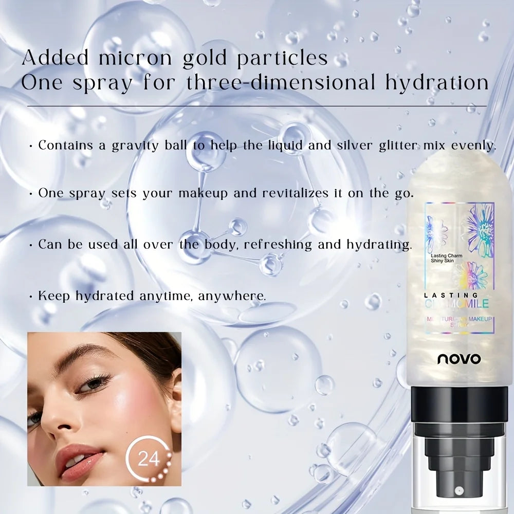 2pcs Long-Lasting Makeup Setting Spray - Matte Finish, Oil Control, 12H Lock Makeup, Suitable for All Skin Types