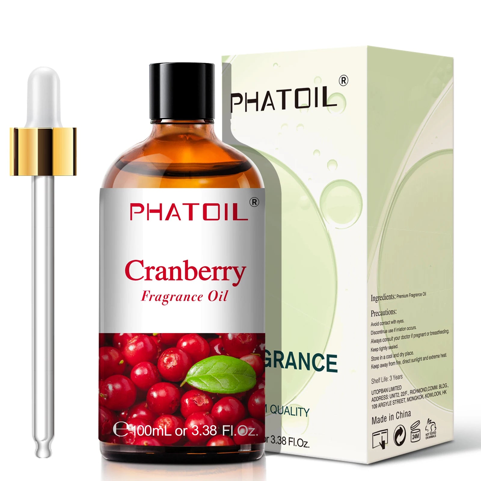 Phatoil 100ml Blueberry Fragrance Oils Coconut Vanilla Green Apple Mango Cranberry Strawberry Grape Guava Cherry Esssential Oils