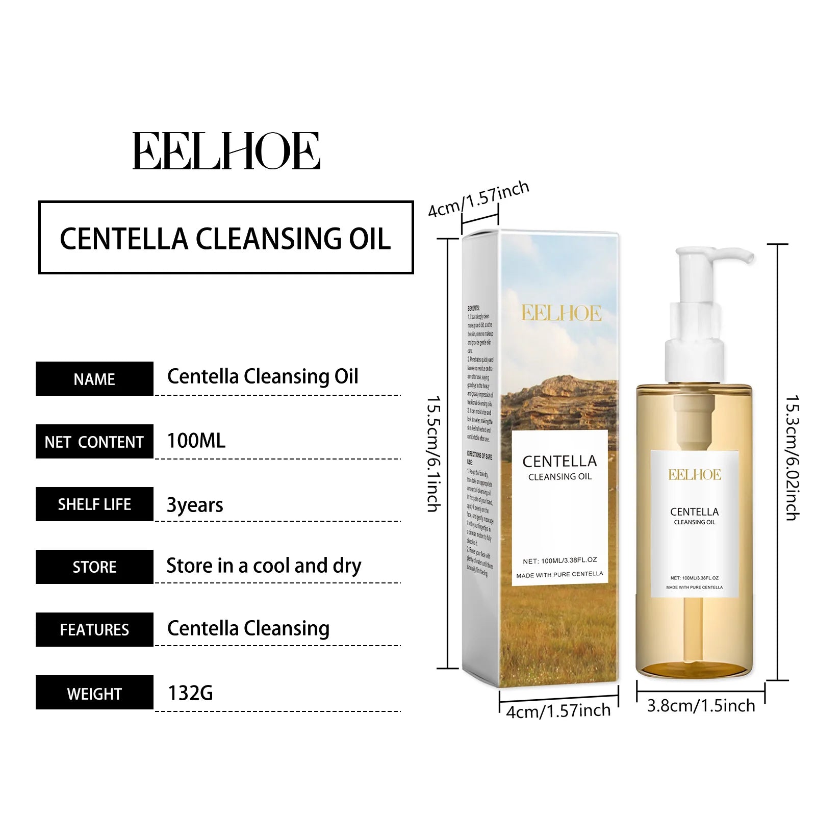 Centella Skincare Set Cleansing Oil Face Wash Serum Barrier Repair Soothing Hydrating Facial Care Kit For All Skin Types Korean