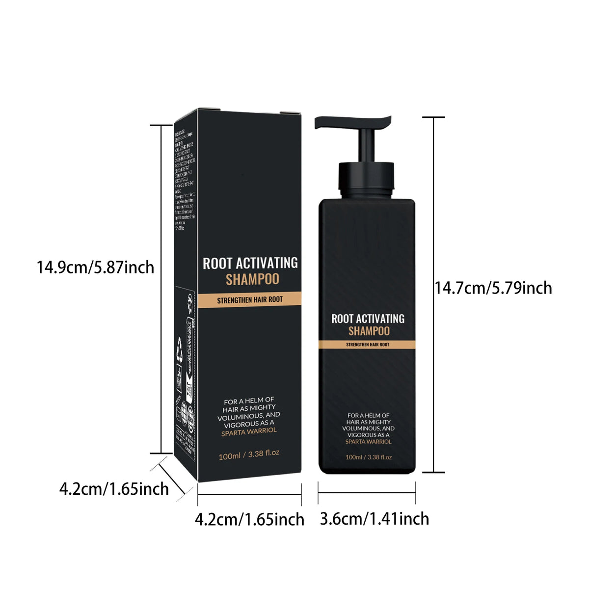 Volumizing Scalp Care Shampoo Deep Cleansing Ginger Extract Natural Formula Hair Strengthening Nourishing For Oily Hair All Type