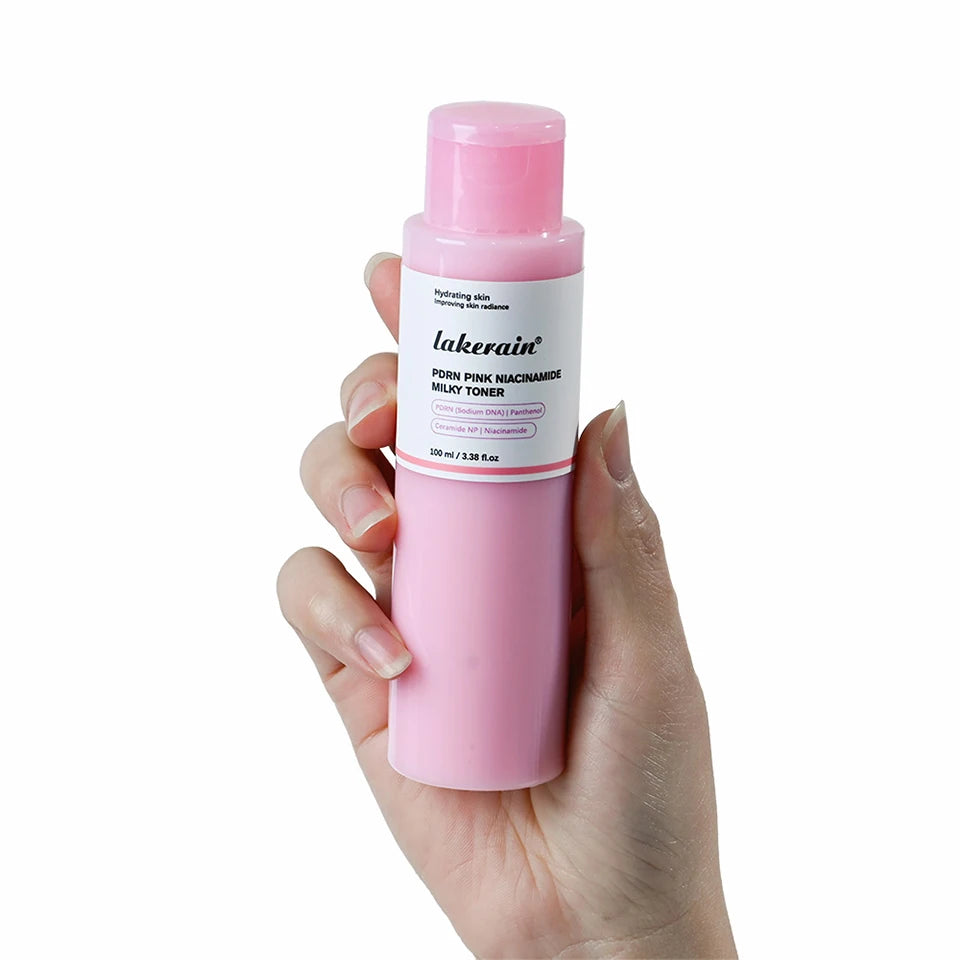 Pink Niacinamide Milky Toner Long-lasting Hydration Even Skin Tone Quickly Absorbed Achieve Dewy Glass Skin Daily Milky Toner