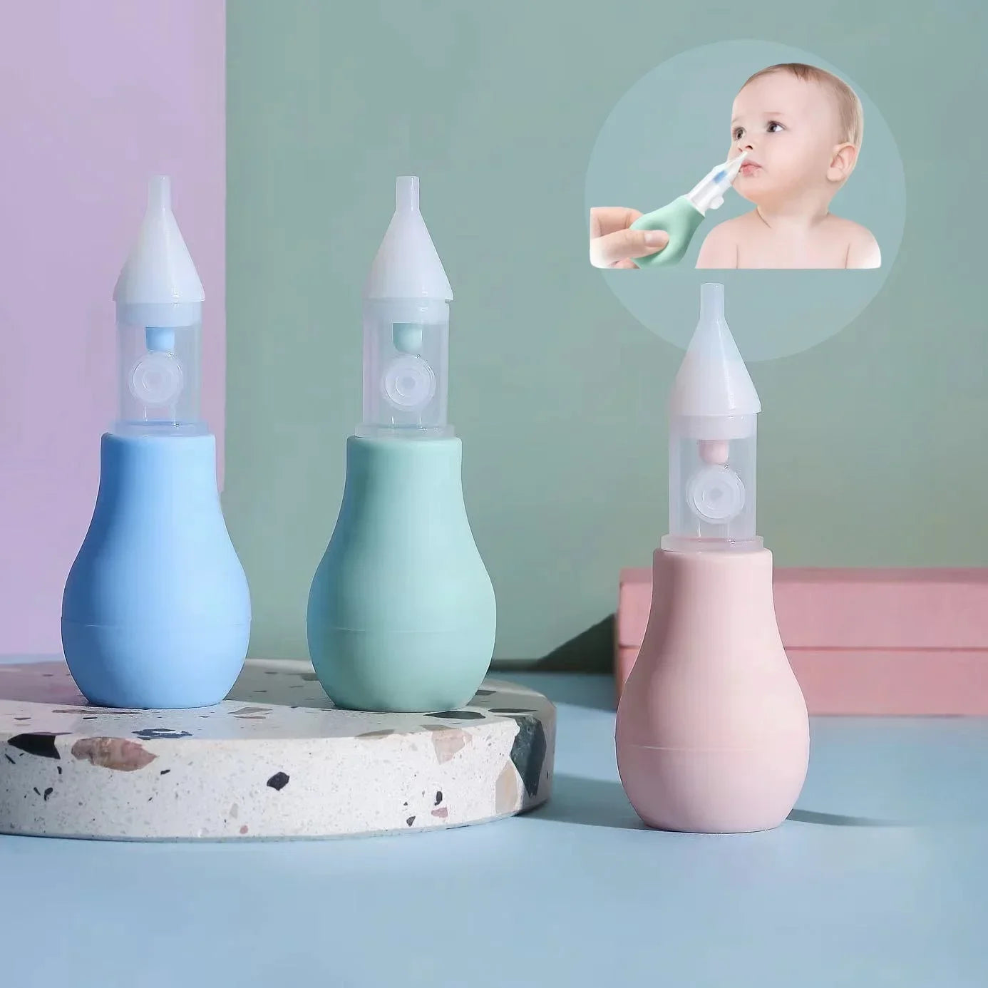 Baby Nasal Aspirator Professional Syringe Baby Nose Cleaner Nasal Irrigator Baby Nose Washing for Children Care Tool Gifts