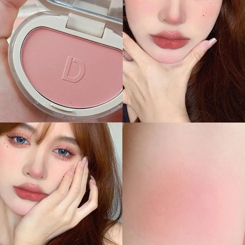 DaimAnpu monochrome honey powder powder blusher, high gloss, natural brightening, rouge setting, powder blusher cream