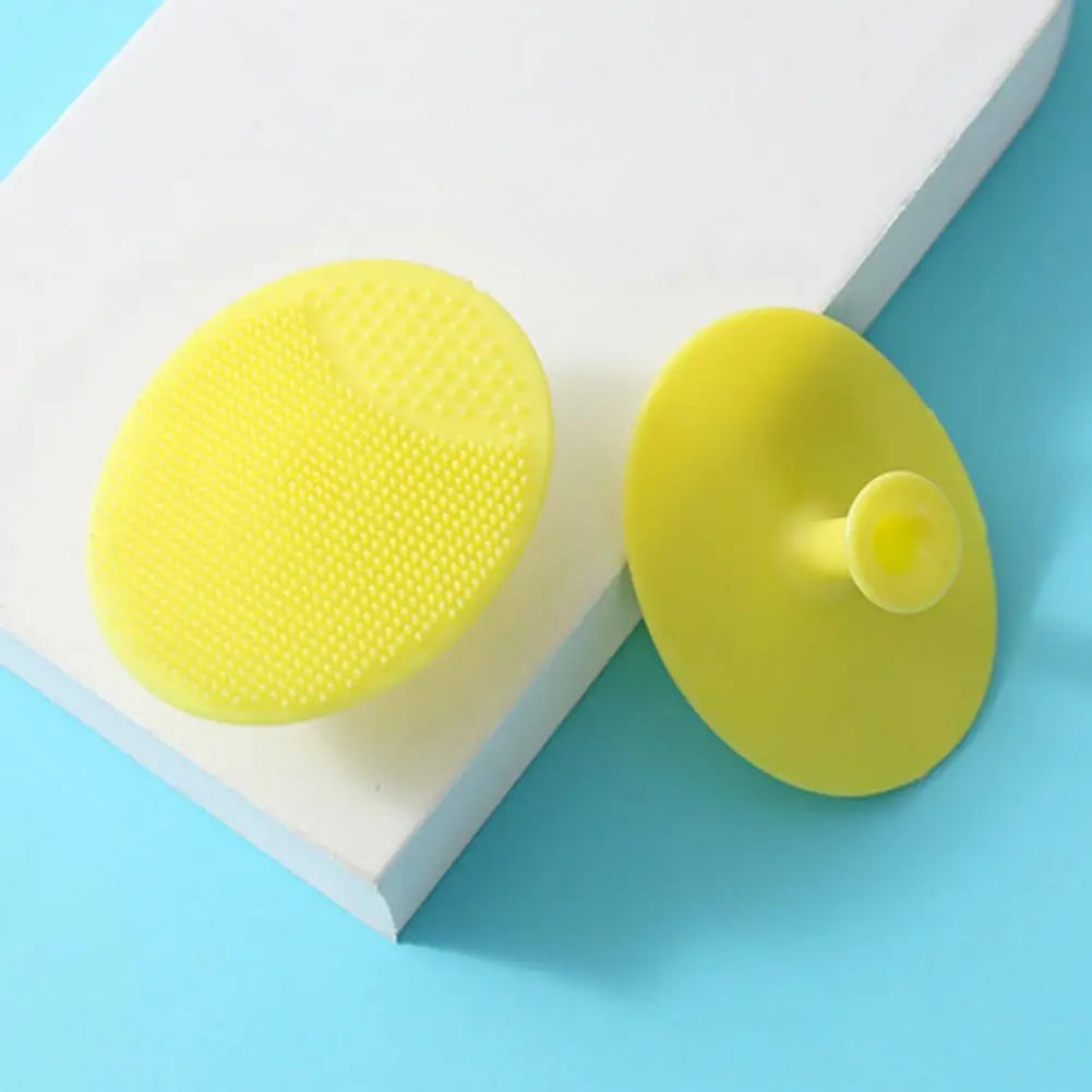 3 Color Sets Bath Brushes Wash Face Pad Facial Exfoliat SPA Facial Clean Brush Baby Shower Brushes Sponges Washer Dryer