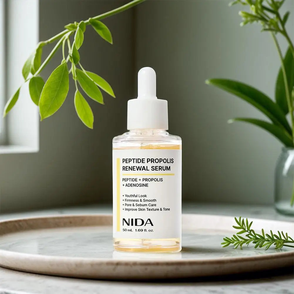 NIDA Propolis Peptide Renewal Facial Serum Ultimate Moisturizing Cream Retinol Probiotic Eye Cream Rejuvenating Firming Skincare