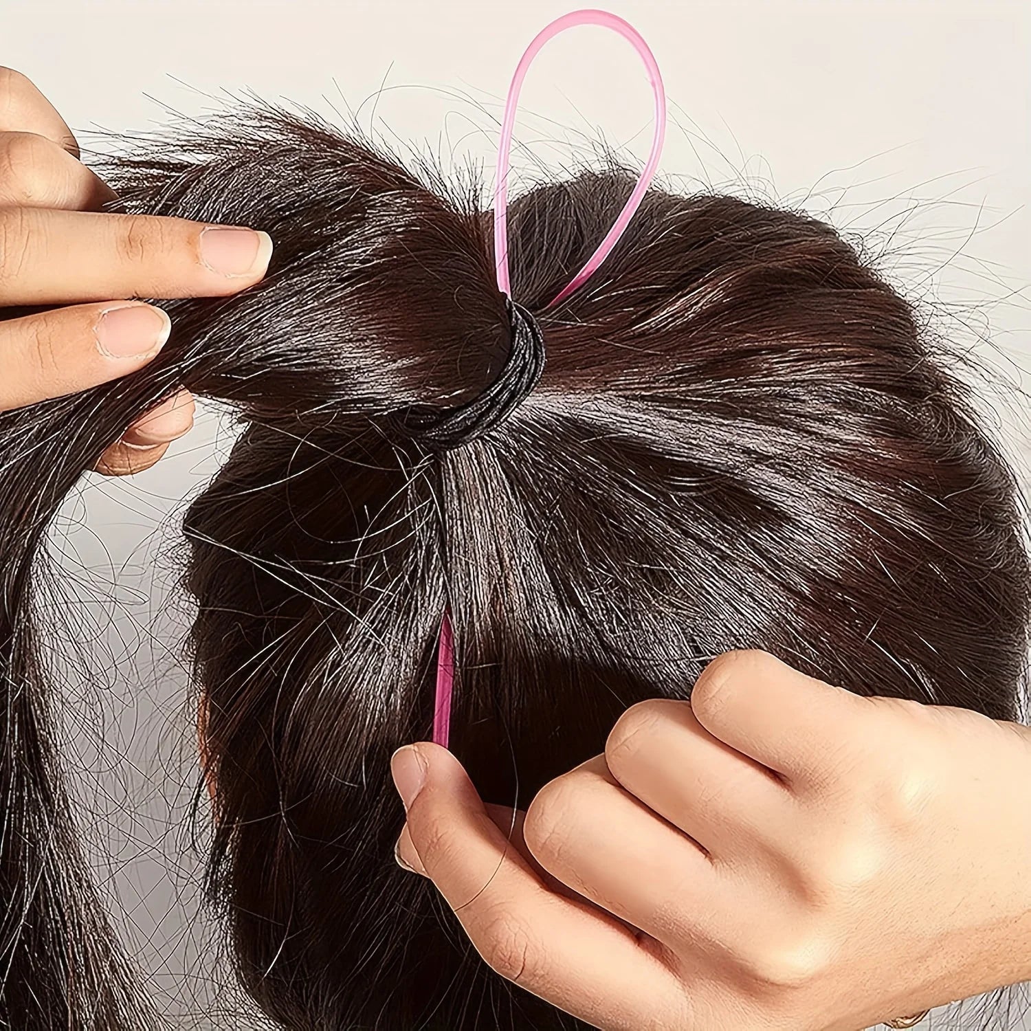 4-piece WANMEI  Headband Tool, Hair Braiding Tool with Mouse Tail Comb, Ponytail Headband Remover, Quick Styling Hair Accessory