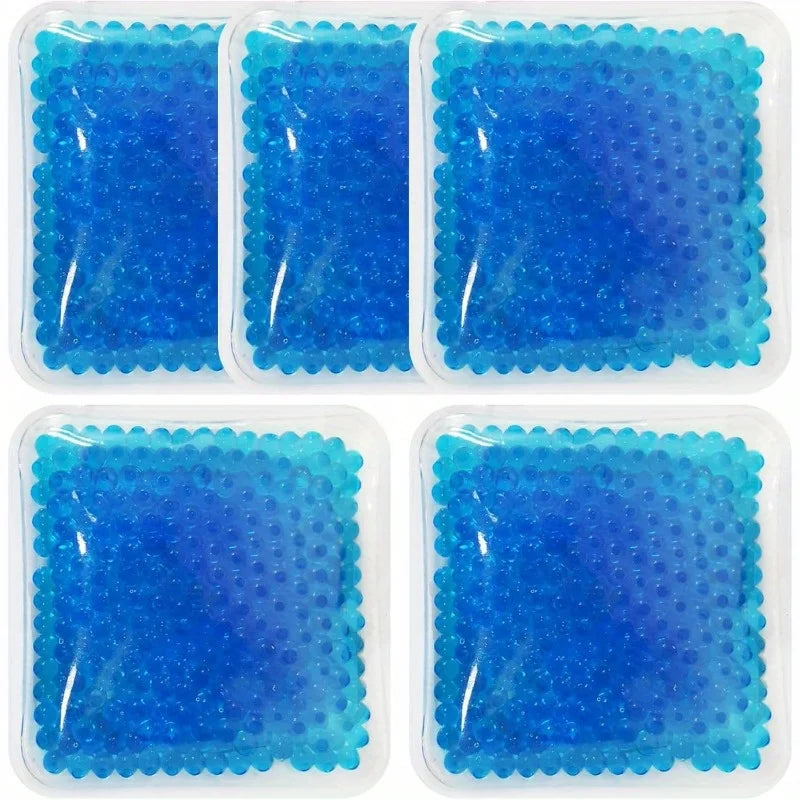Flexible Reusable Hot Cold Gel Pack for Knee, Neck, Wrist, Ankle Pain Relief - Summer Cooling Pad, Family First Aid Essentia