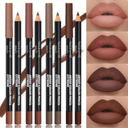 4pcs/set Lip Liner Set,Long-lasting Matte, Waterproof Lipstick Lip Liner Set Women'S Lip Cosmetics Matte Lip Makeup Pencil
