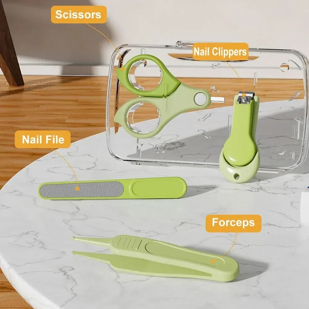 vvocci baby care Baby Nail Clipper kit Nail Clippers Nail Knife Set Travel Portable Baby Care Set Nail Clippers baby care