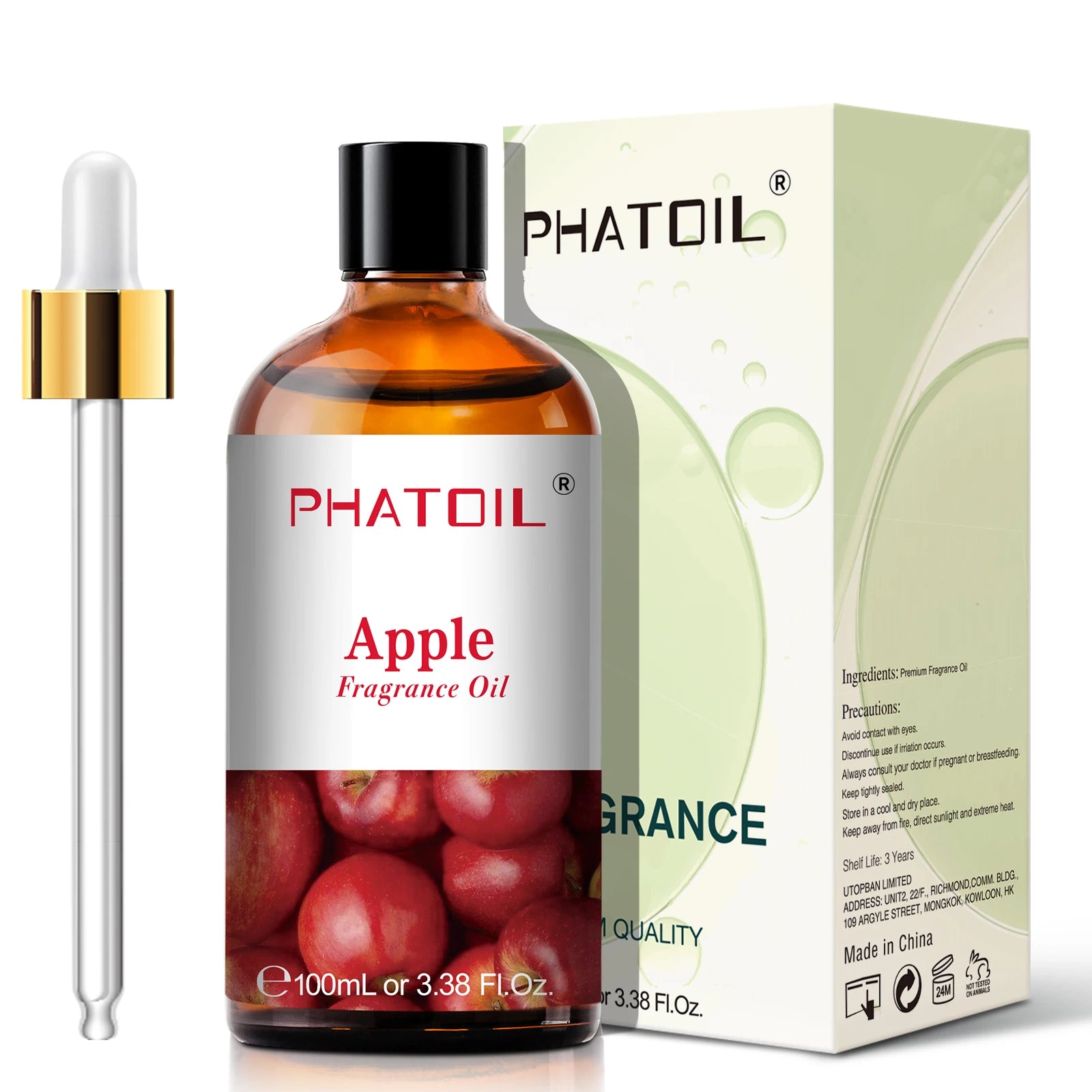 Phatoil 100ml Blueberry Fragrance Oils Coconut Vanilla Green Apple Mango Cranberry Strawberry Grape Guava Cherry Esssential Oils