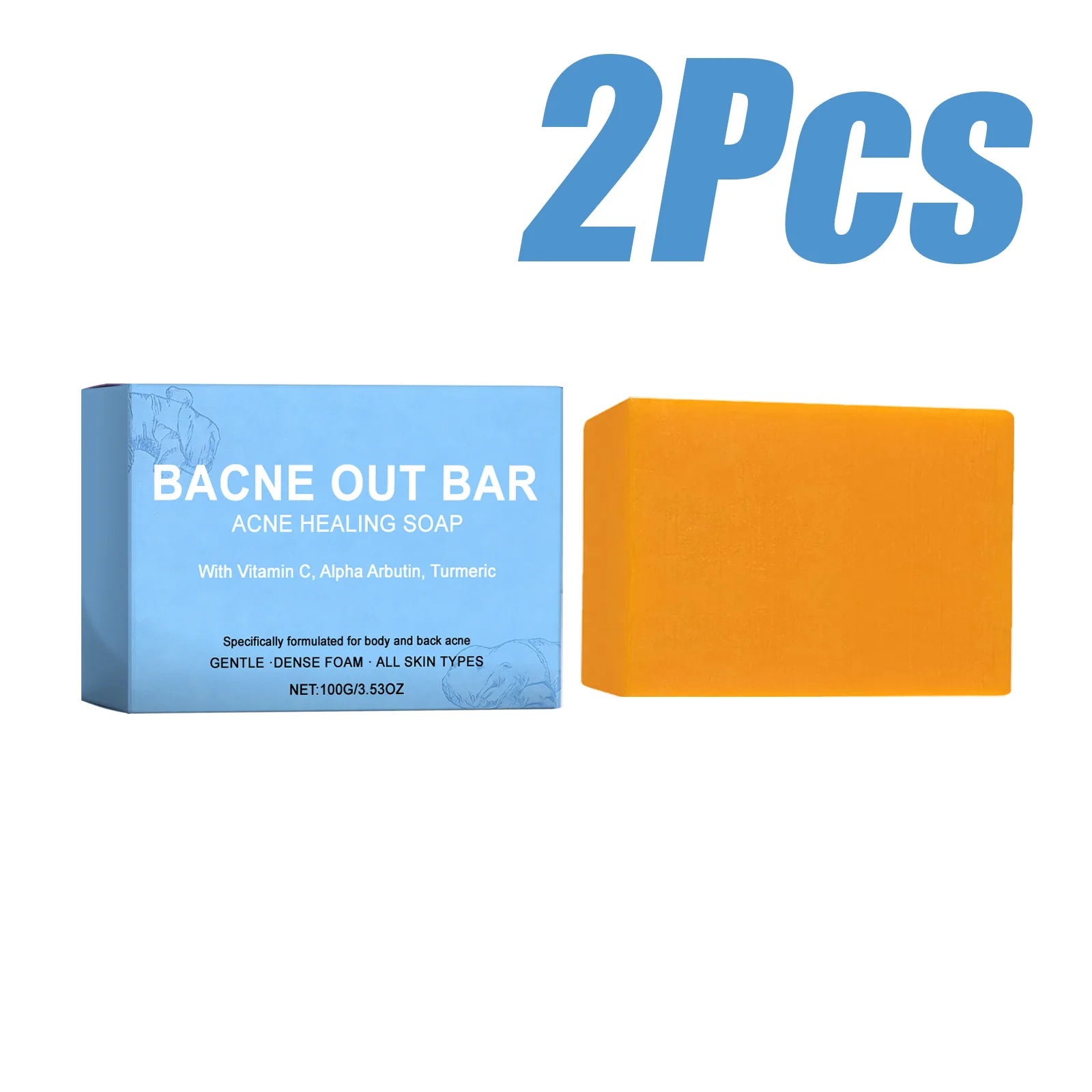 Body Cleansing Soap Gentle Anti Acne Exfoliating Facial & Body Cleanser Brightening Oil Control Soothing Skin Care Shower Soap