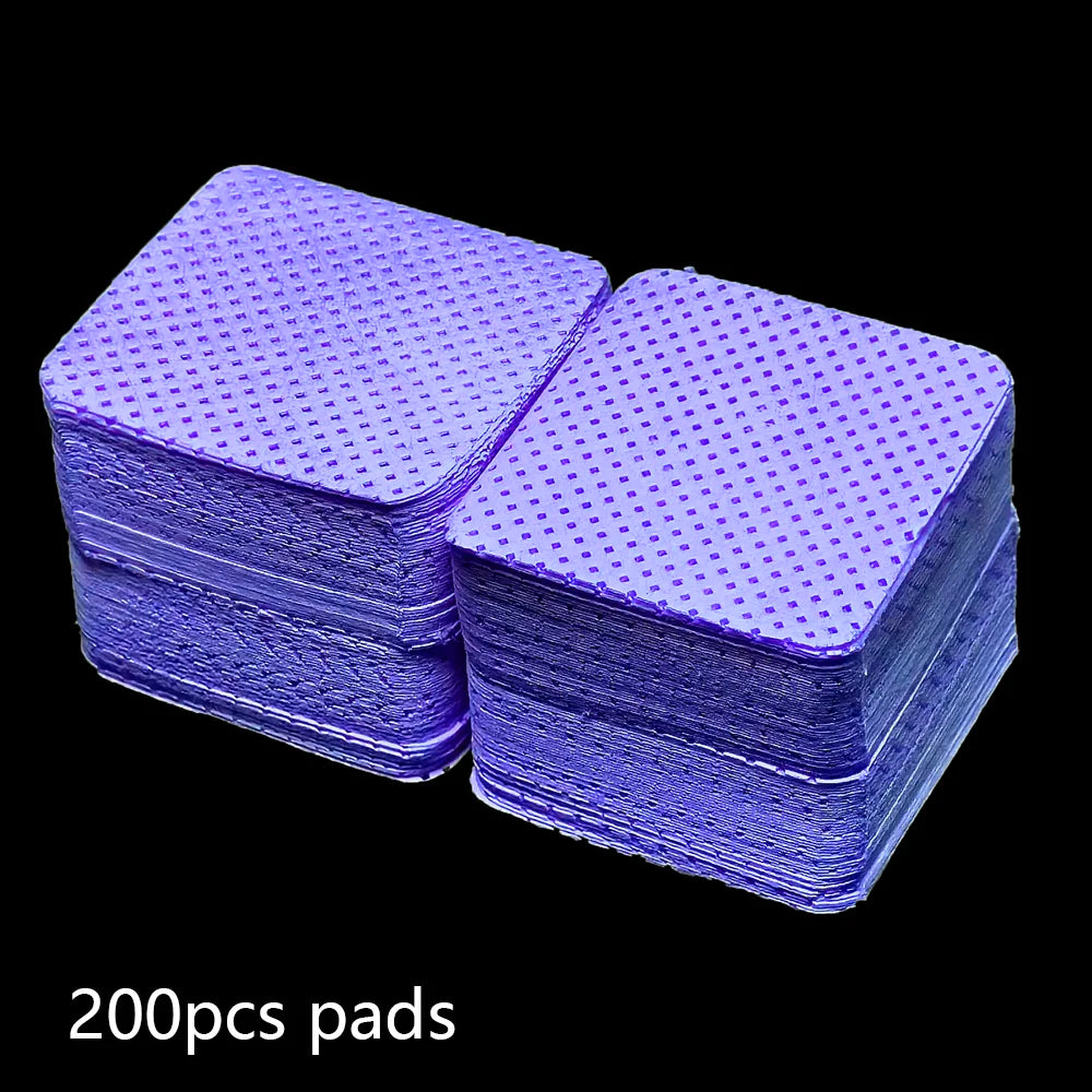 100/200/300Pcs Nail Wipe Cotton Pads Gel Nail Polish Acrylic Remover Lint Free Cotton Nail Wipes