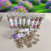 40 Wooden Aromatherapy Incense Sticks, Lavender Fragrance, Suitable for Yoga, Meditation, Home, Hotel, Spa, Office Air Purification, Relaxation, Decompression, Holiday Gift - Without Feathers, Suitable for Christmas, Hallowee
