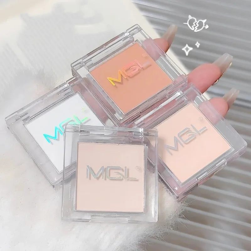 Matte Highlighter Powder Eyeshadow Palette White Long Lasting Natural 3D Brightening Eye Makeup Palette Brighten Face High Gloss