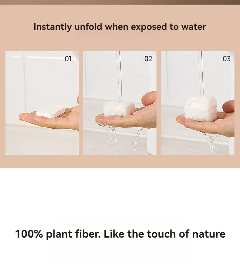 Thick Cotton One-time Compressed Towel Washcloth Portable Face Towel for Travel Independent Packing Bath Towel Clean Face