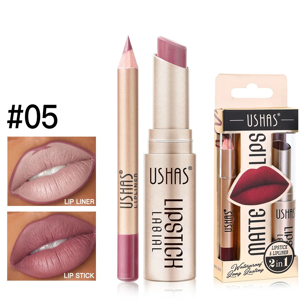 12 Color Matte Lipstick Set Long Lasting Nude Red Lipstick With Lipliner Not Dry Easy Coloring Lip Makeup Kit