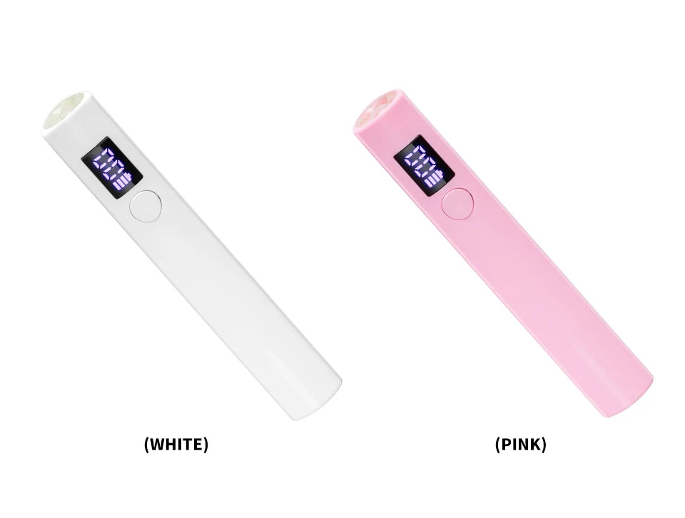 Portable Nail UV LED Lamp And LED Light Support Base Rechargeable for Nails Gel Polish Drying UV Lamp for Nails Art Desk Stand