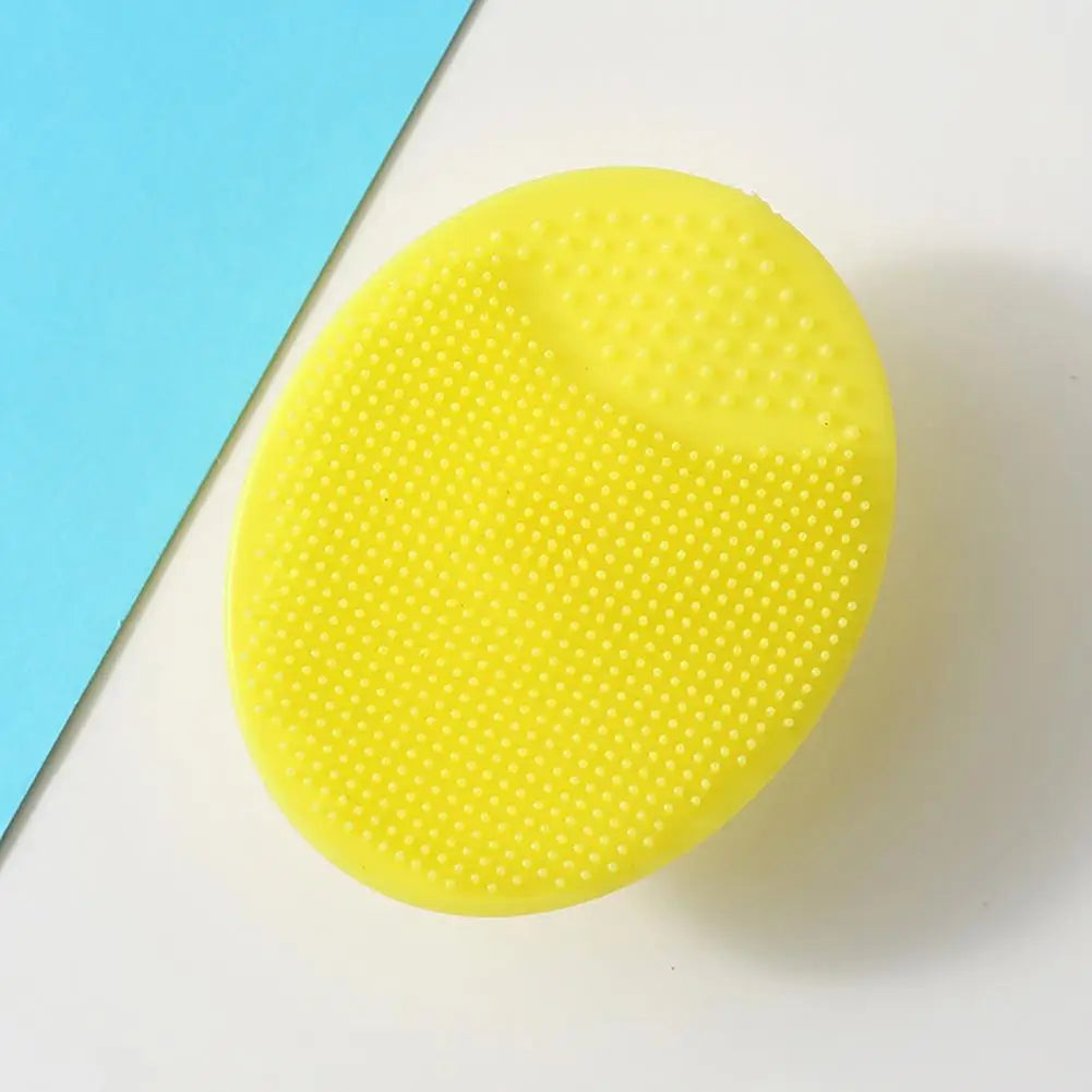 3 Color Sets Bath Brushes Wash Face Pad Facial Exfoliat SPA Facial Clean Brush Baby Shower Brushes Sponges Washer Dryer