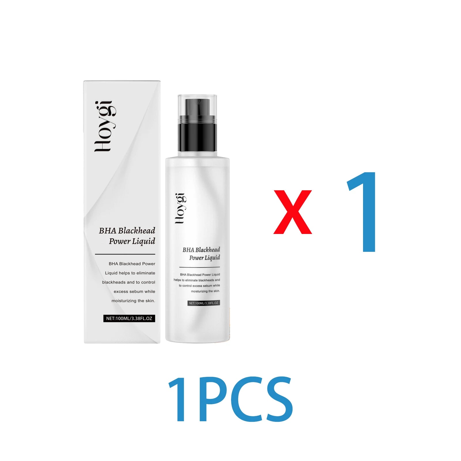 Salicylic Acid Exfoliating Toner 100ml Pore Minimizer Blemish Control Liquid Papaya Extract Hydrating Facial for Acne Prone Skin