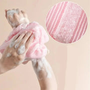1Pcs Double Sided Long Nylon Exfoliating Back Scrub Towel Japanese Painless Body Mud Rub Strip Shower Bathroom Accessories