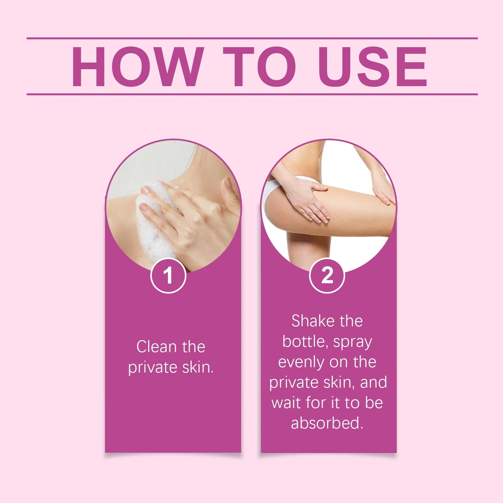 Women's Body Cleansing Spray, Gently Cleanses the Skin, Caring for Everyday Freshness and Comfort