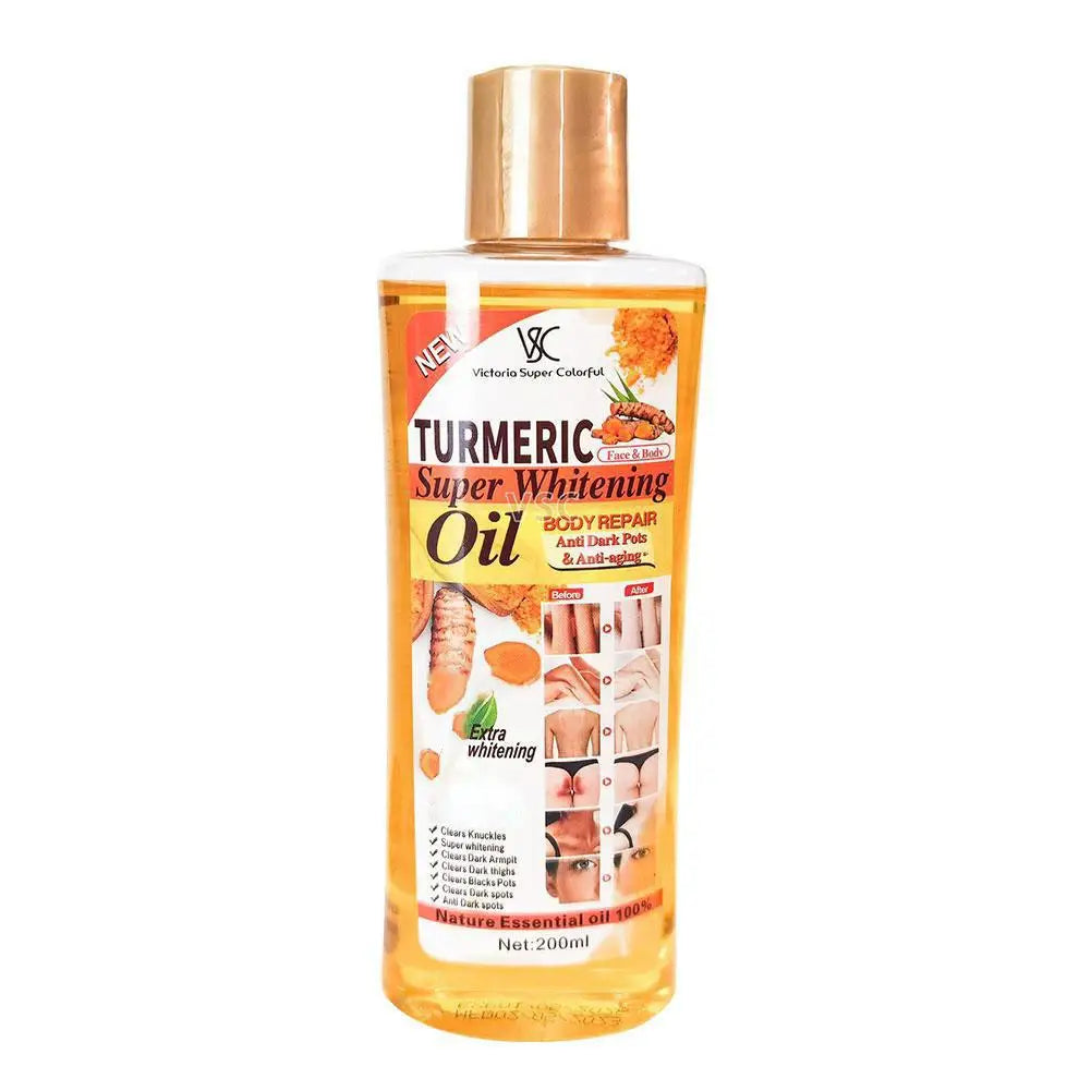200ml Turmeric Essential Oil For Face & Body Moisturizing Hydrating Natural Rose Essential Oil Face Care Skin Care