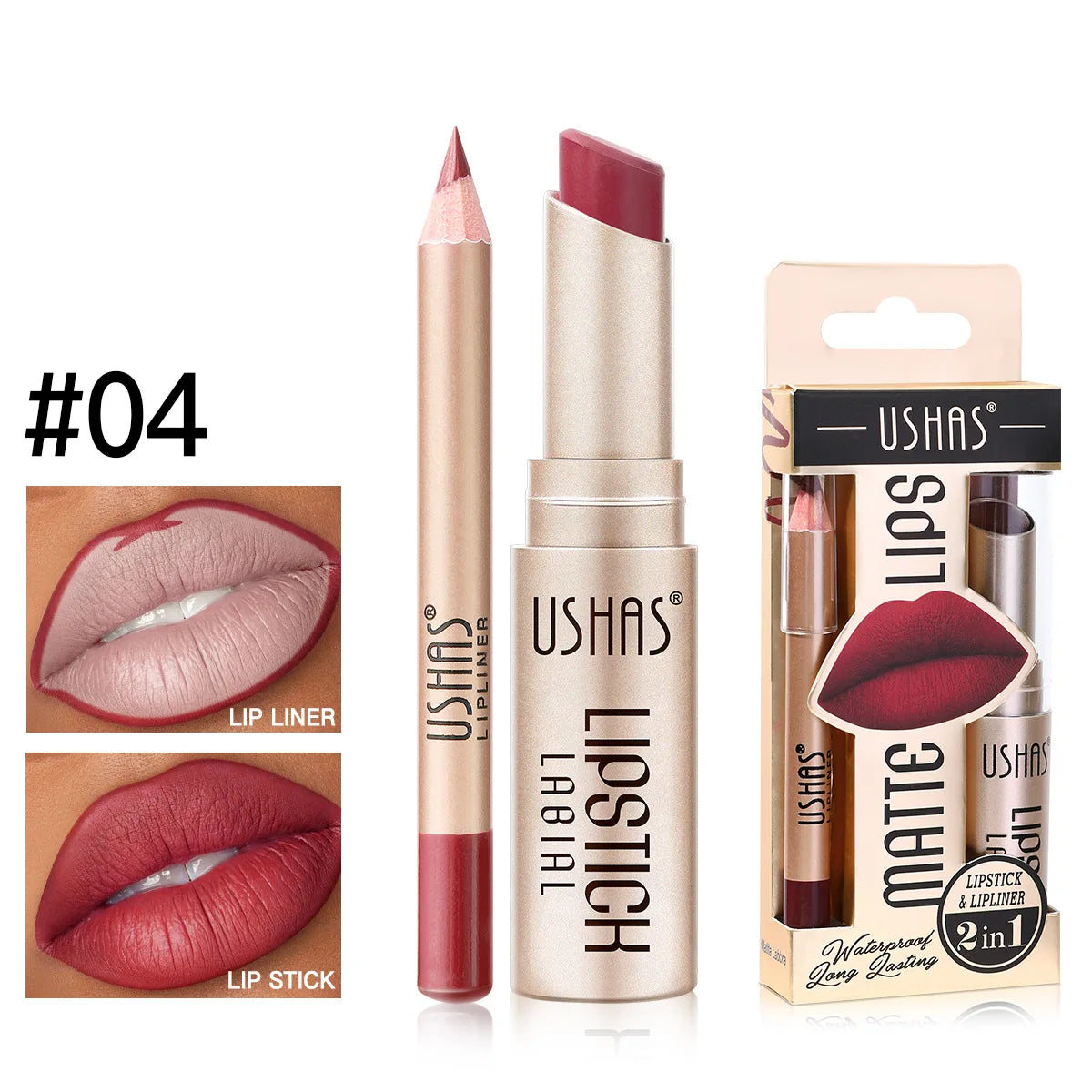 12 Color Matte Lipstick Set Long Lasting Nude Red Lipstick With Lipliner Not Dry Easy Coloring Lip Makeup Kit