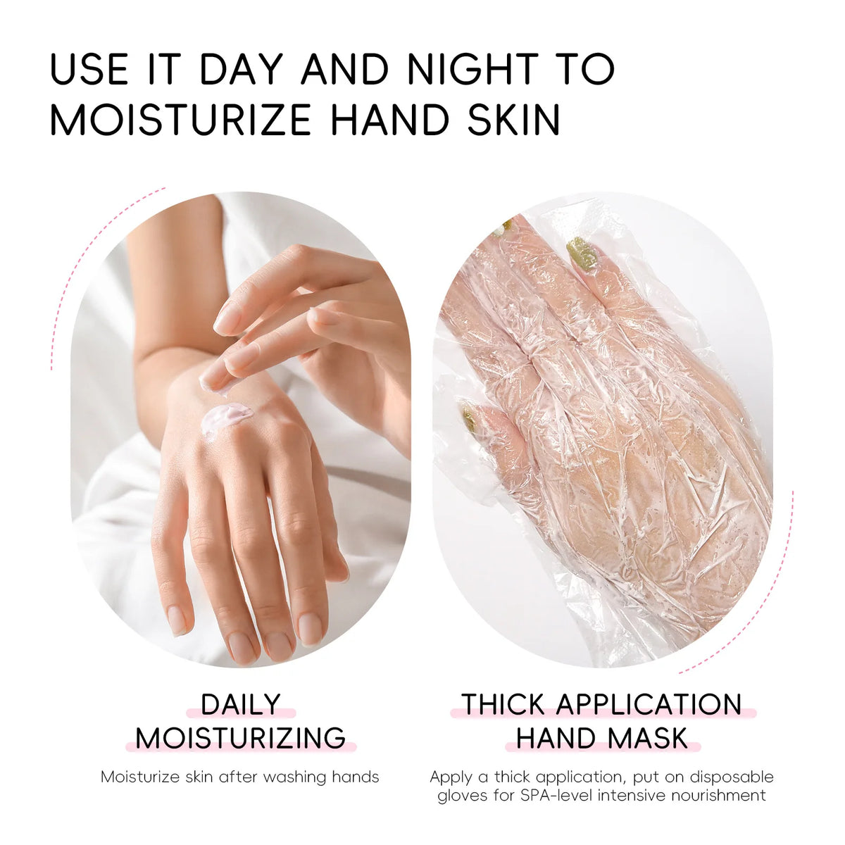 LAIKOU Cherry Blossom Hand Cream Moisturizing Nourishing Brightening Hydrating Hand Lotion Creams Intensive Repair Hand Balm