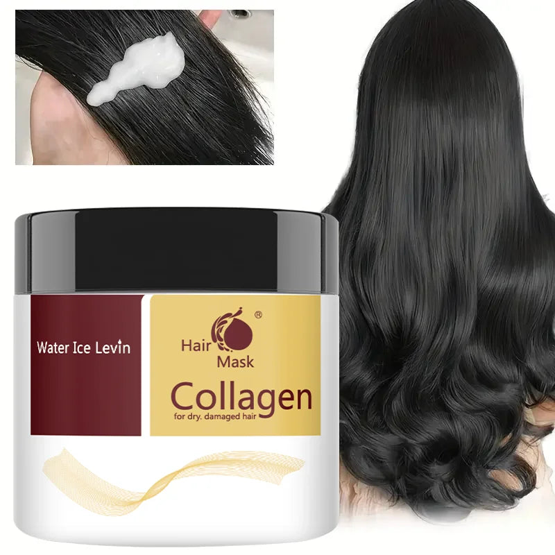 Collagen Hair Care Deep Repair Conditioning Argan Oil Hair Mask Essence Suitable for Dry and Damaged Hair