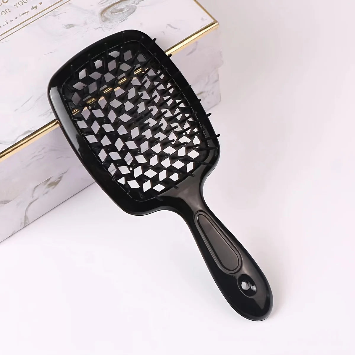 WANMEI Air Cushion Comb Plastic Massage  Anti-static Dry  Wet  Curly Hair Hollowing Hair Brushes Barber Styling Hairdressing Too