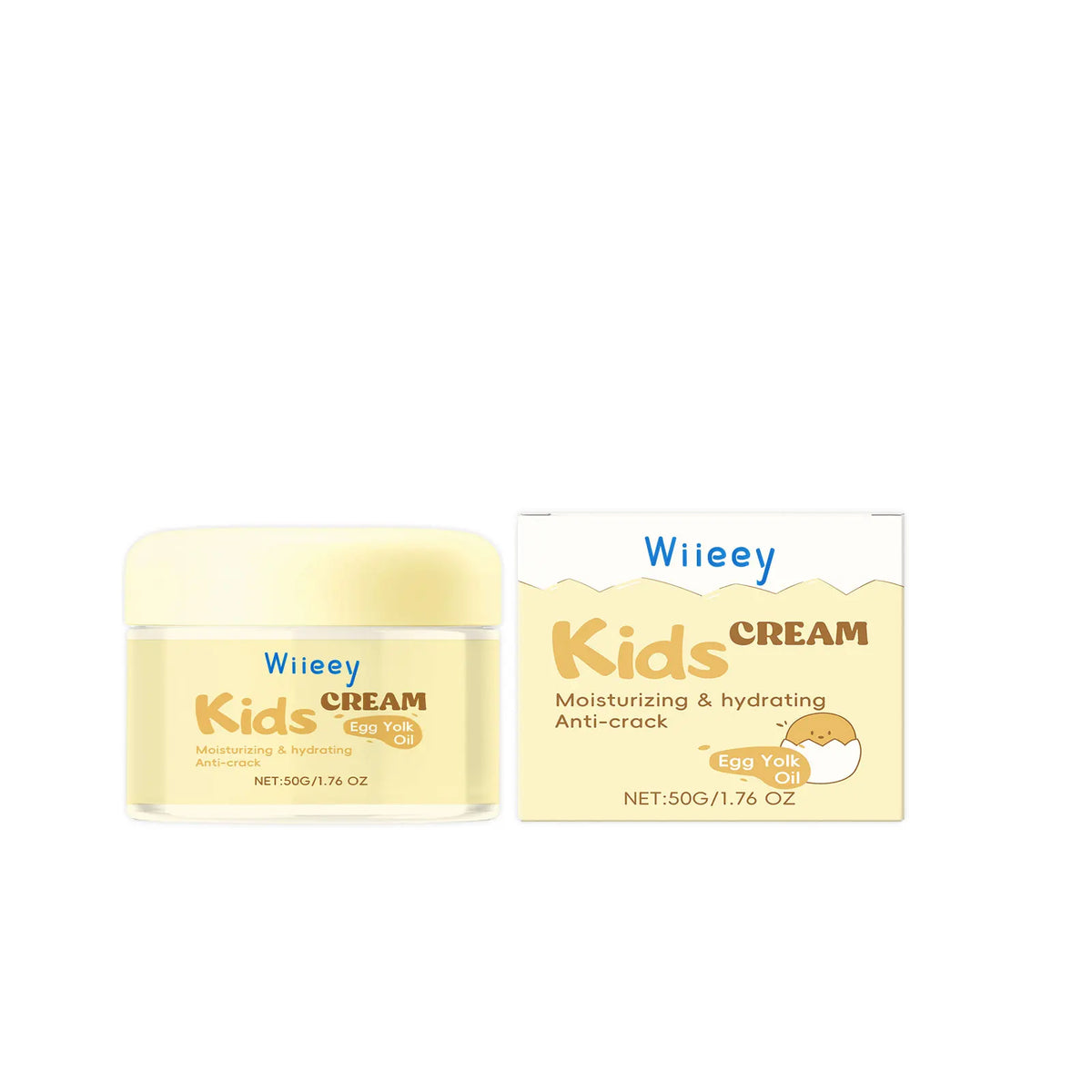 Anti-Cracked Facial Cream for Kids Deep Moisturize Nourish Strengthen Skin Barrier Soothing Dryness No Irritating Baby Bum Cream