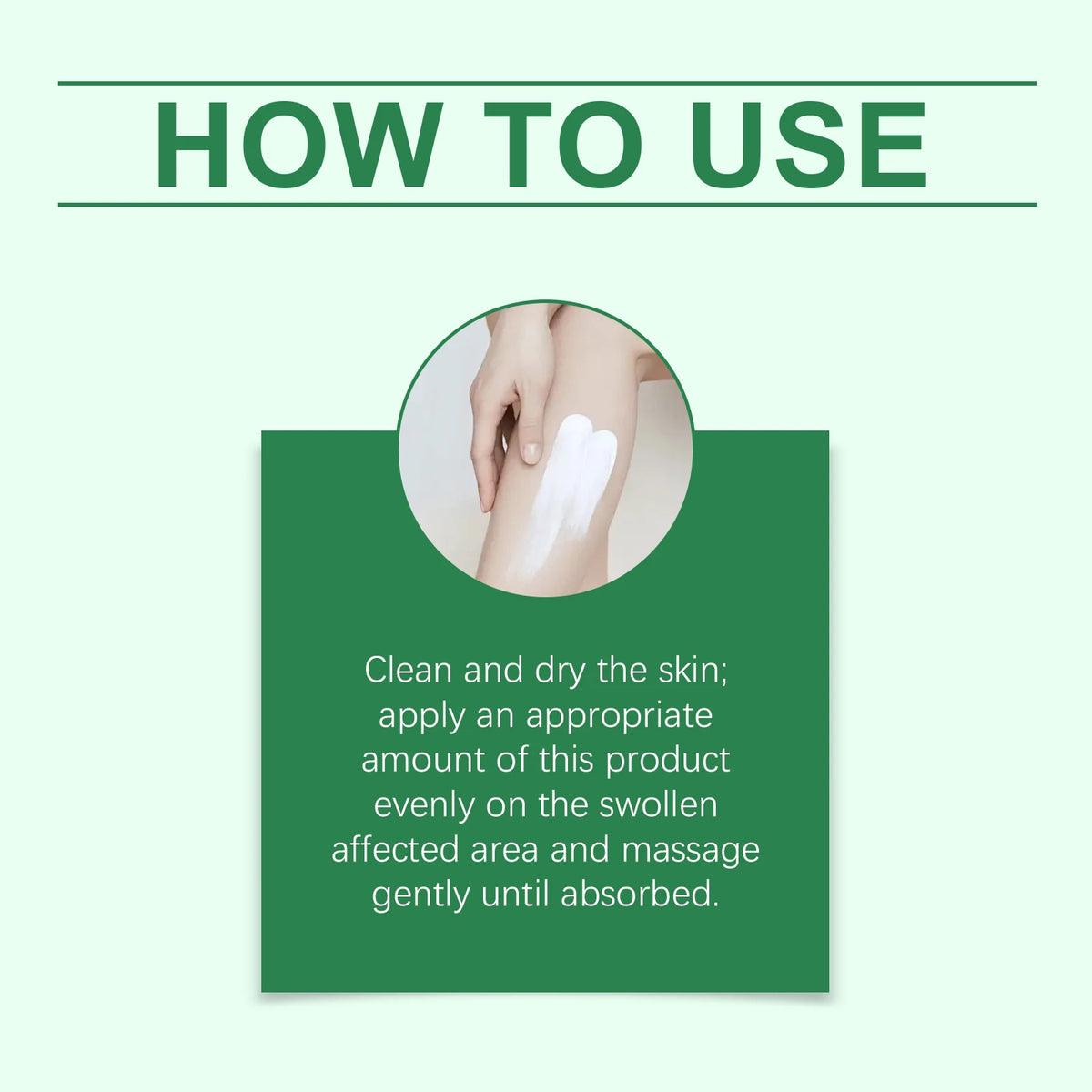 Lymphatic Drainage Cream for Body Lymphatic Massage Legs Blood Circulation Improvement Detox Edema Swelling Removal Herbal Cream