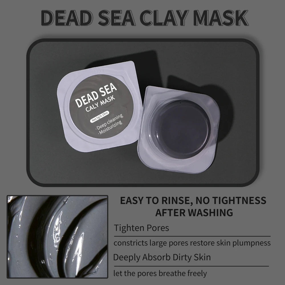 10pcs Clay Mask,Gentle Cleansing,Moisturizing and Hydrating Skin,Eggplant/Rose/Green Tea Mask Restore Skin Mask Travel Essential