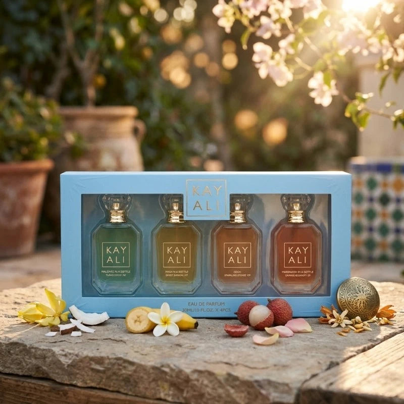 KAYALI Perfume Set 30ml X4 Eau De Parfum Long Lasting Luxury Arabic Fragrance Sweet Fresh Elegant Unisex Gift Collection