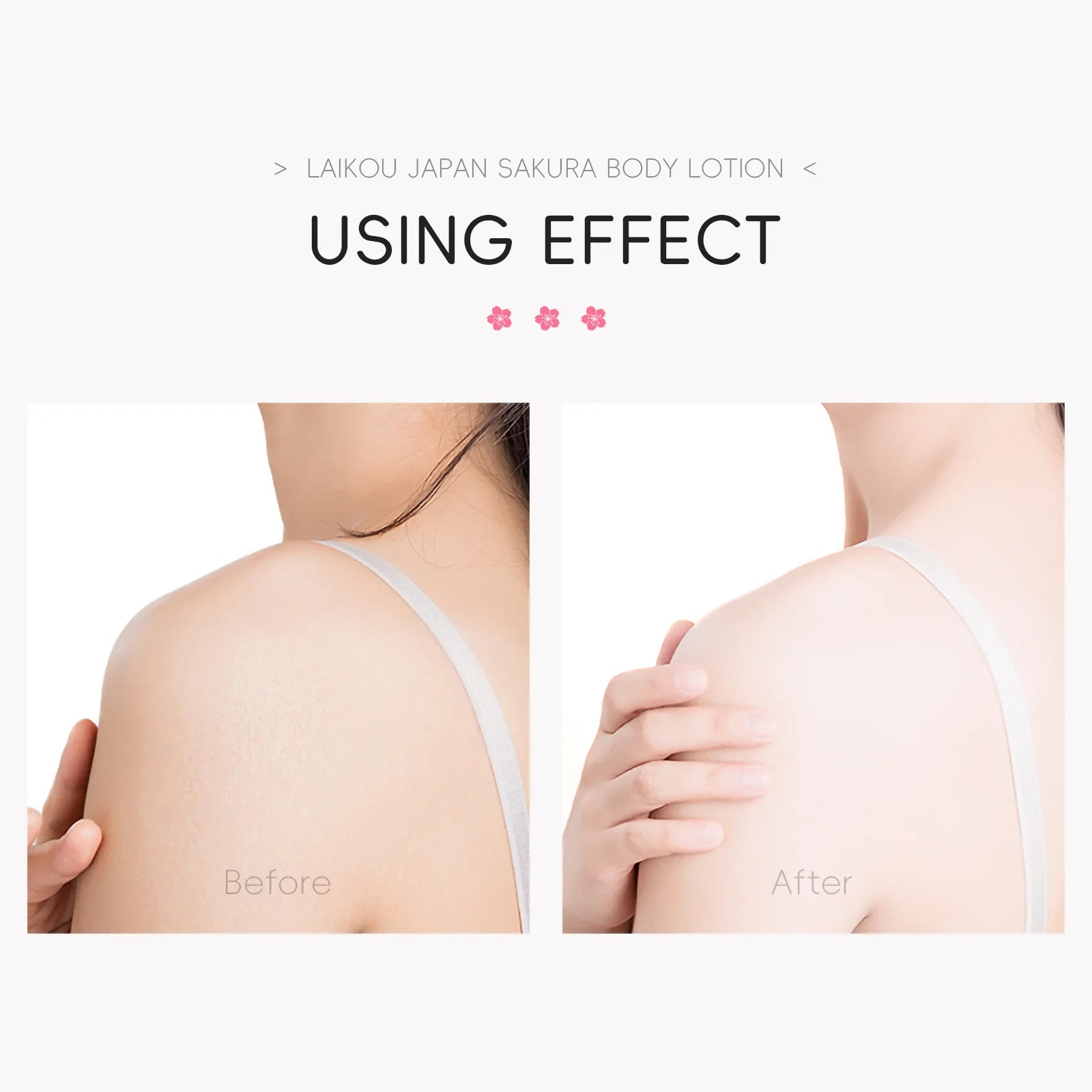 Laikou Cherry Blossom Body Lotion Moisturizing & Repairing  Winter Chapped Skin Care Moisturizing Without Greasiness 200g/120g