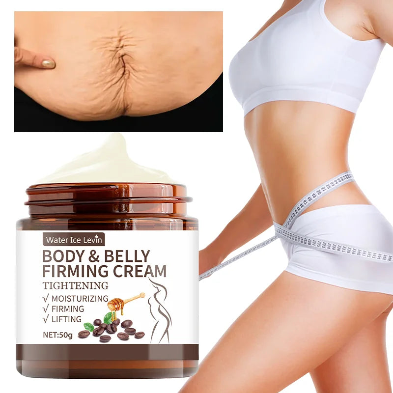 Abdominal Control Firming Cream - 60g, Deep Moisturizing and Hydrating with Plant Extracts, Alcohol-Free, Suitable for All Skin Types, Fragrance-Free, Enhances Skin Elasticity