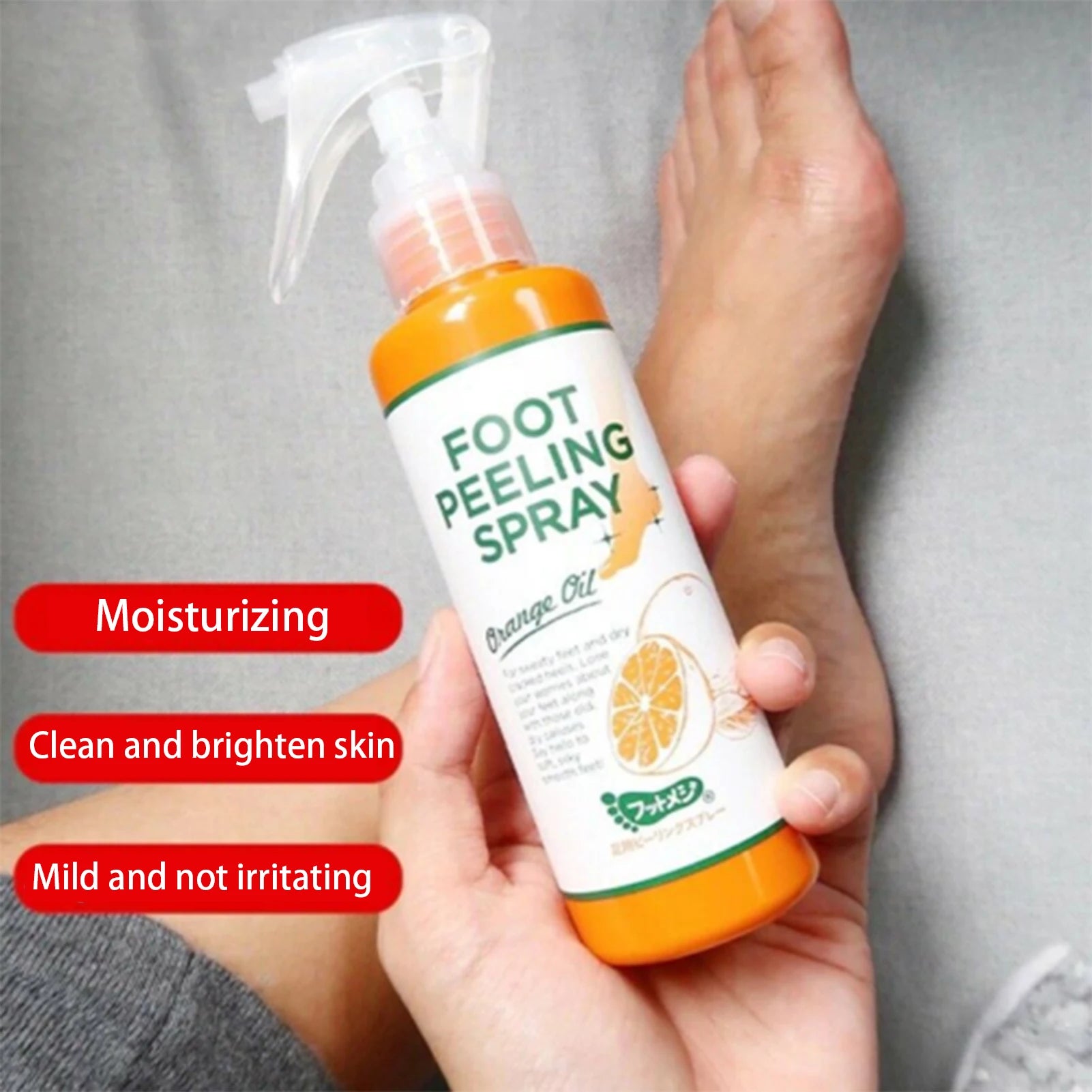 110ML Foot Peeling Spray  Improve Rough Skin Available For Whole Body