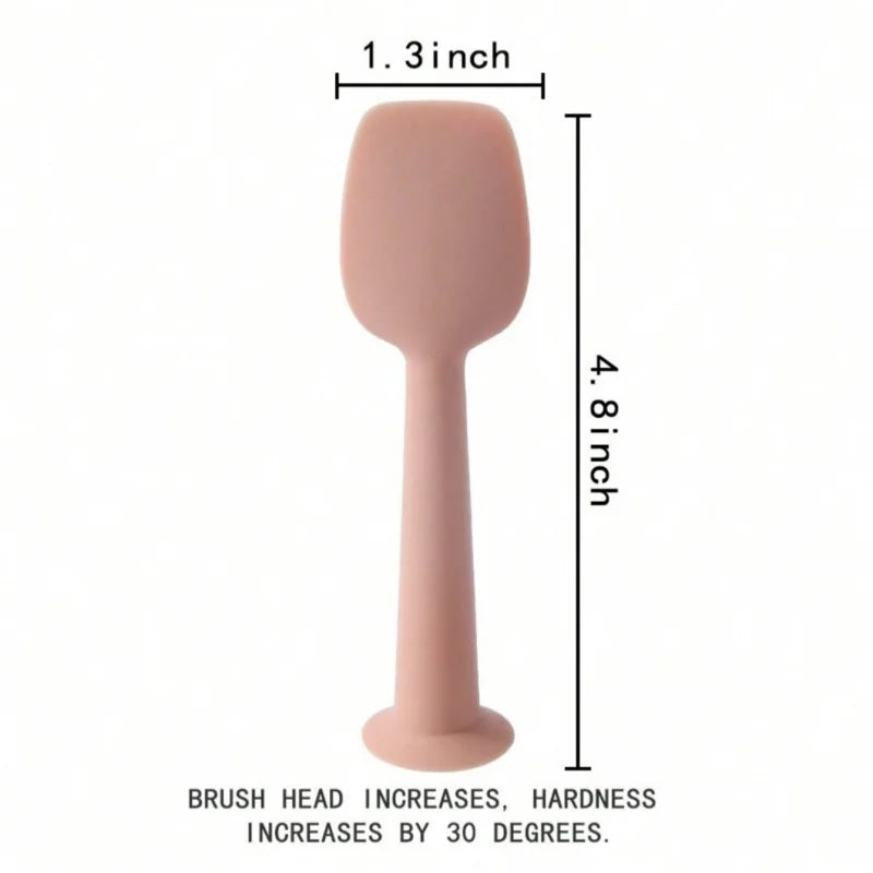 Baby Diaper Cream Applicator Silicone Scraper Butt Spatula Applicator with Suction Cup Silicone Care Tool