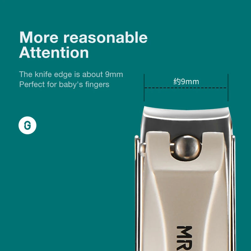 MR.GREEN Splash-Proof Nail Clippers Parent-Child Set, Specially Designed for Newborns and Toddlers