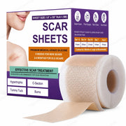 0.5M/1.5M/3M*4cm Silicone Scar Sheets Removal Strips Silicone Gel Scar Strip For Acne Keloid Surgery Burn Treatment Scar Patch