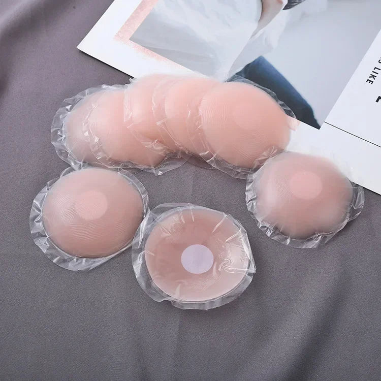 2/20pcs Silicone Nipple Cover Reusable Women Breast Petals Lift Invisible Pasties Bra Padding Stickers Patch Boob Pads Adhesive