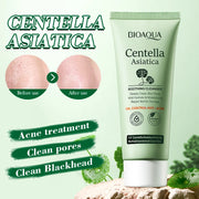 BIOAOUA Centella Asiatica Face Cleanser Gentle Daily Foam Cleanser with Hyaluronic Acid & Niacinamide for Deep Pore Cleansing