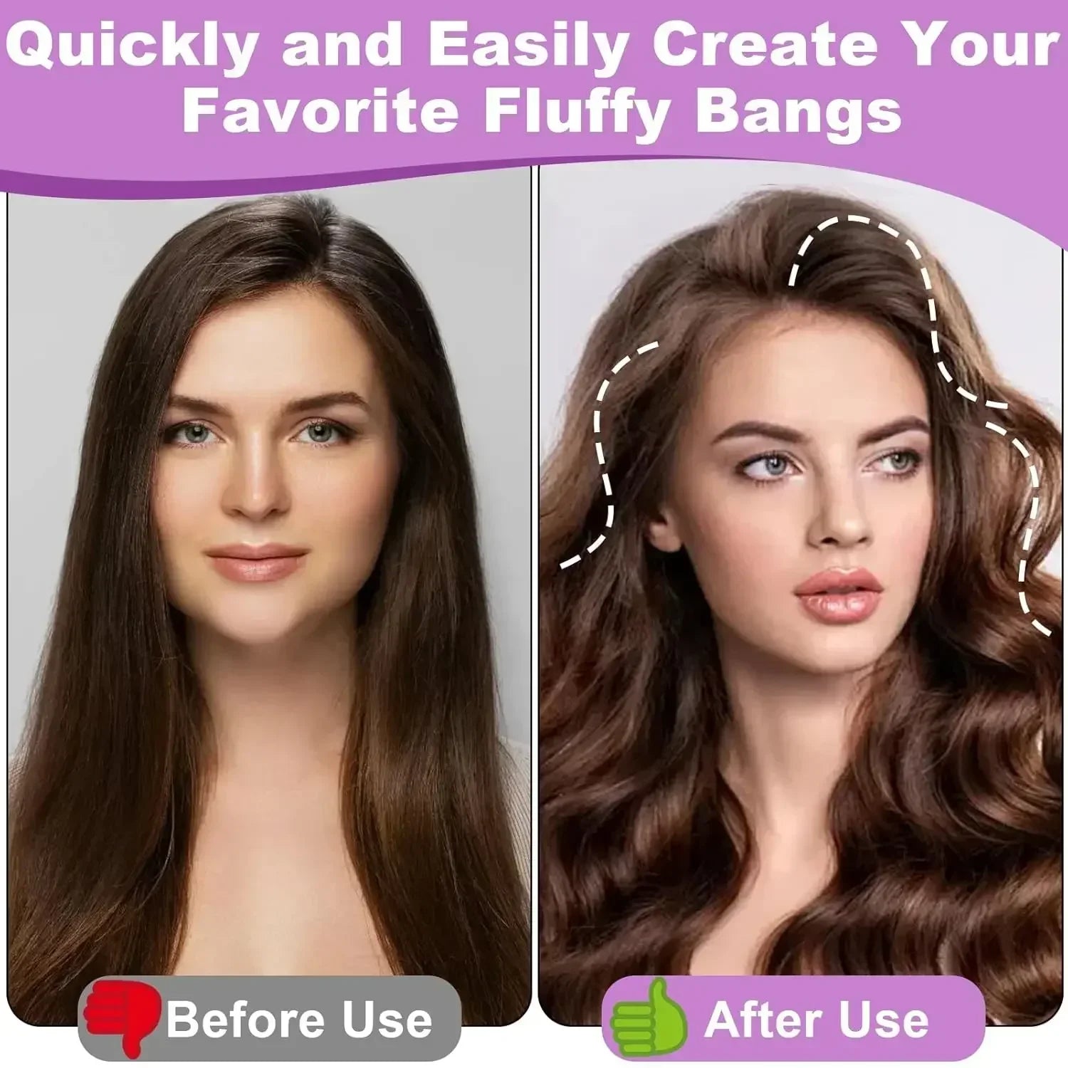 Fluffy Hairpin Curling Bangs Clips Hair Roots Volumizing Hair Clips Women Curling Fixed Shape Clips Fashion Volume Hair Roller