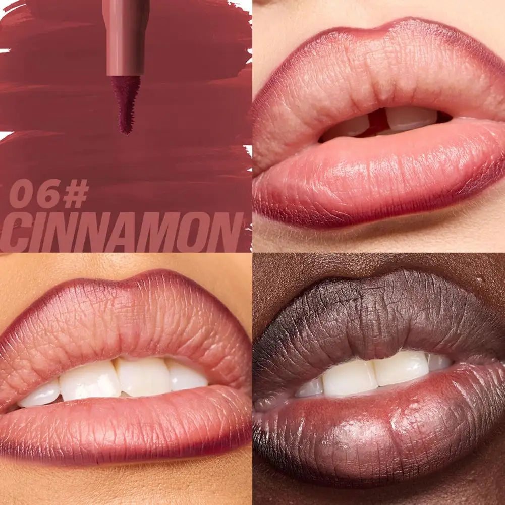 PAGE VINE Lip Liner LongLasting Waterproof Highly Pigmented Long-lasting Color Creates 3D Plump Lips Defining Makeup