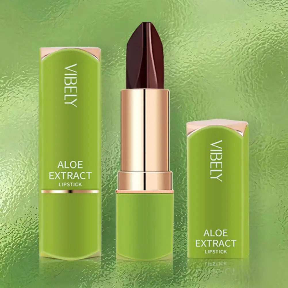 VIBELY winter Moisturizing Changing 3 colors Lip Balm Natural Aloe Vera Long Lasting  Lipstick for Women Color-Shifting Makeup