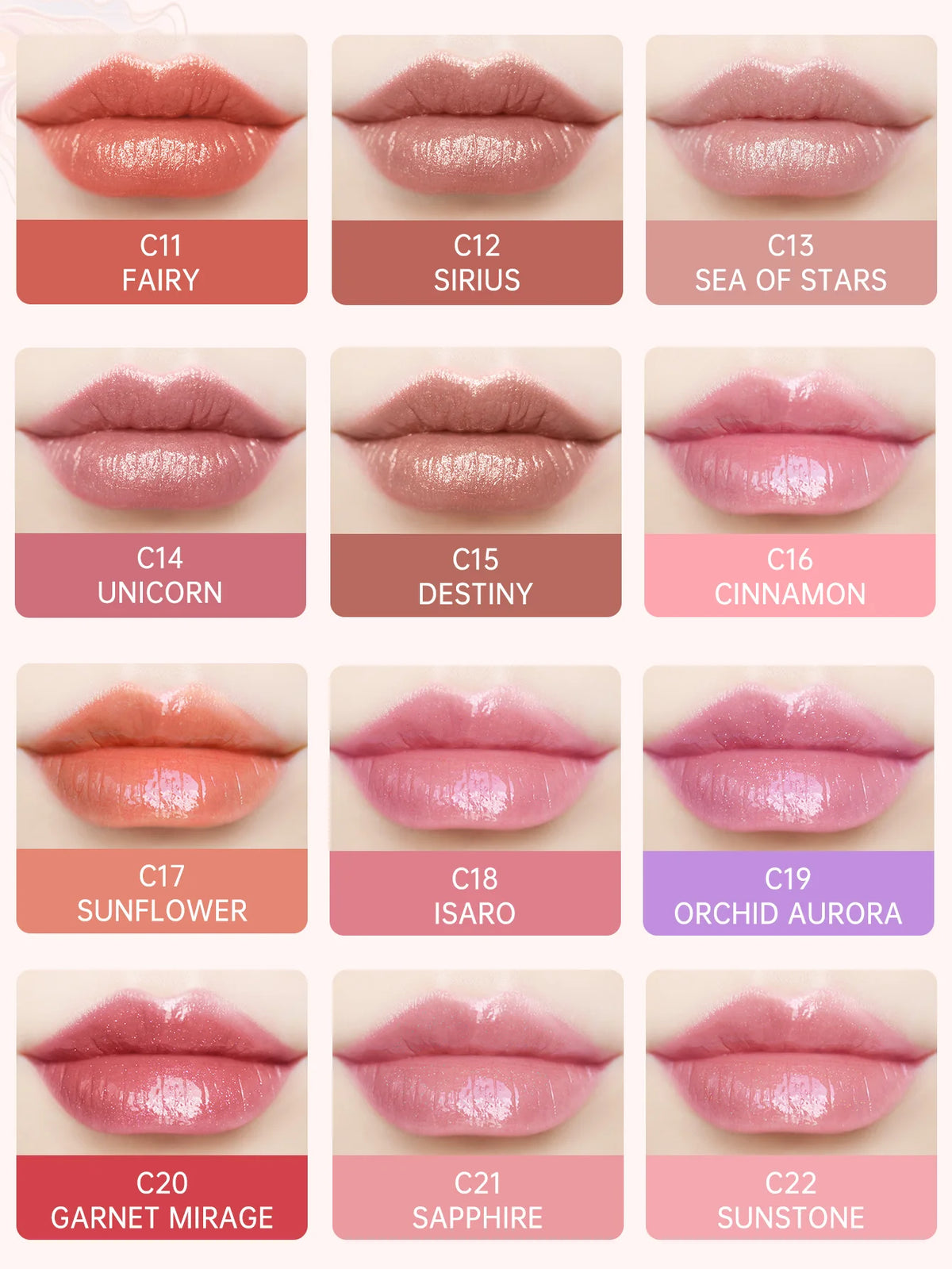 CATKIN Tinted Lip Balm Color Changing Lipstick Ultra Hydrating Natural Lip Moistrurizer with Vitamin E Nourishing For Cracked &