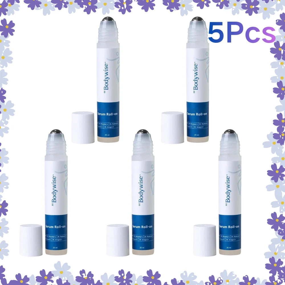 Bodywise Rollerball Nourishing Hair Essence Refreshing Anti-Frizz Hair Serum Long-lasting Oil Control Natural Formula Hair Care